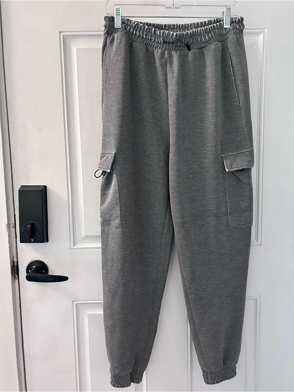 Sincerely Jules Gray Cargo Jogger Pants